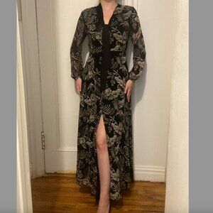 Banana Republic Window's button-up maxi dress